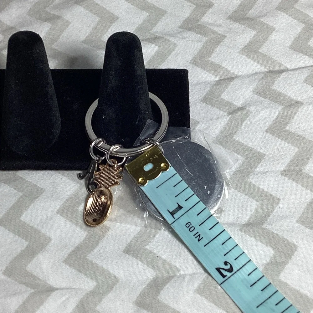 Pineapple Letter A Keychain